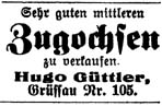 Aus: Landeshuter Tageblatt 02.11.1927