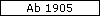 Ab 1905